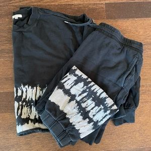 Z Supply Black Sweatpant Set